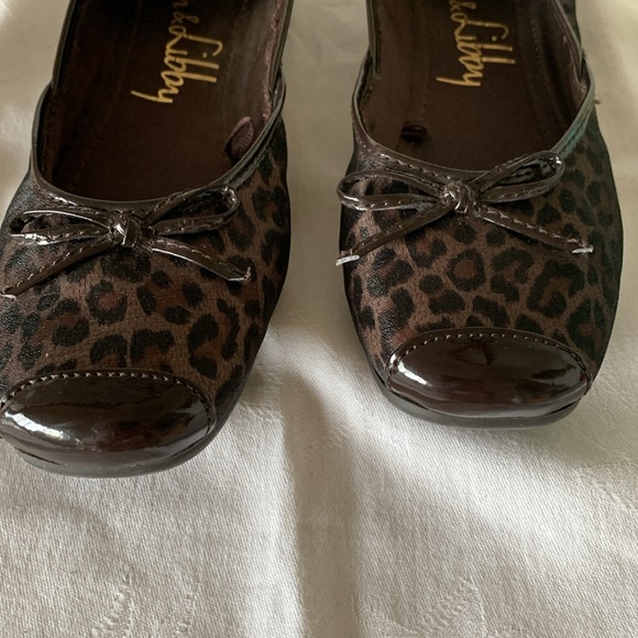 Sam & Libby Leopard Print Flats - size 8.5 - Picture 4 of 9